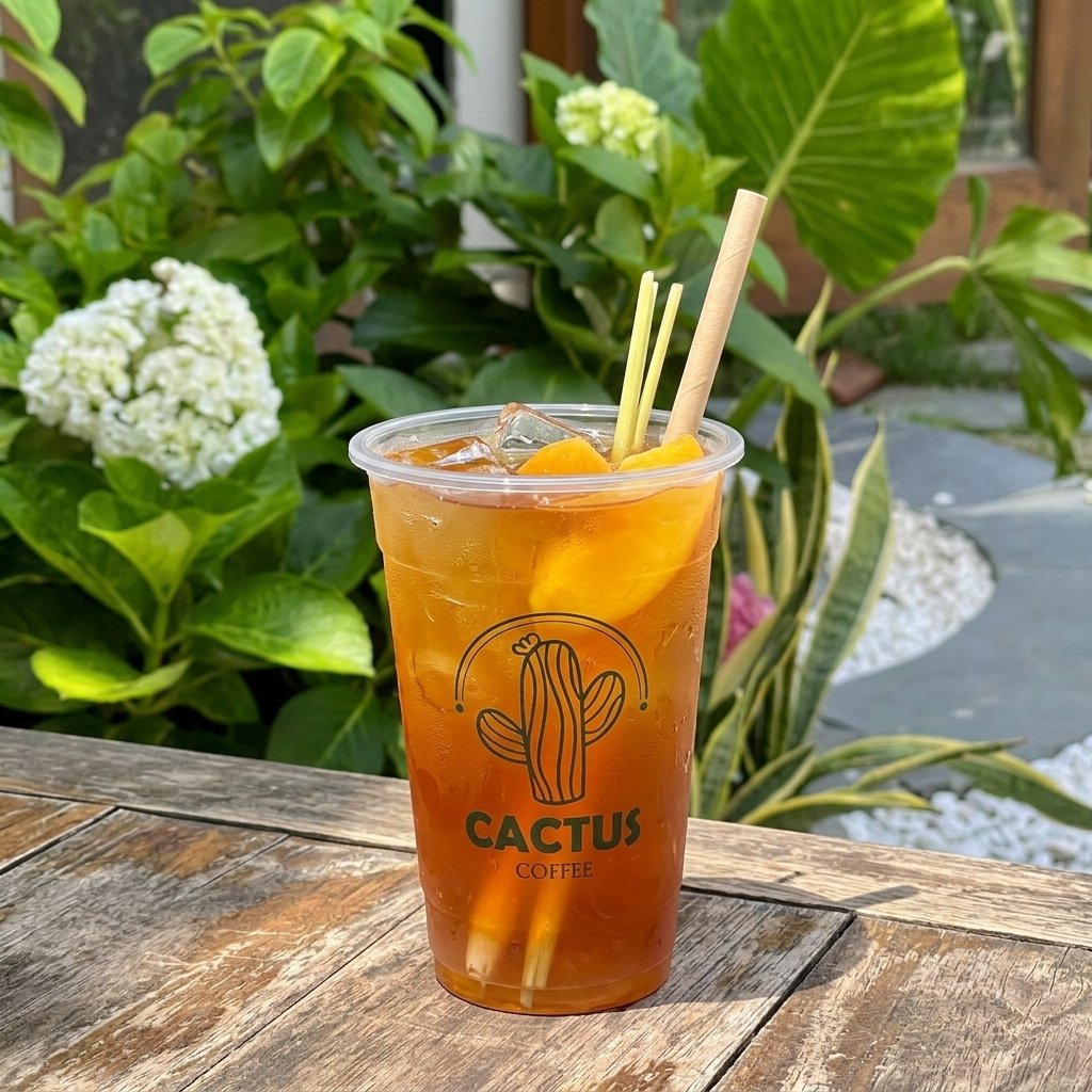 Trà Đào Cam Sả