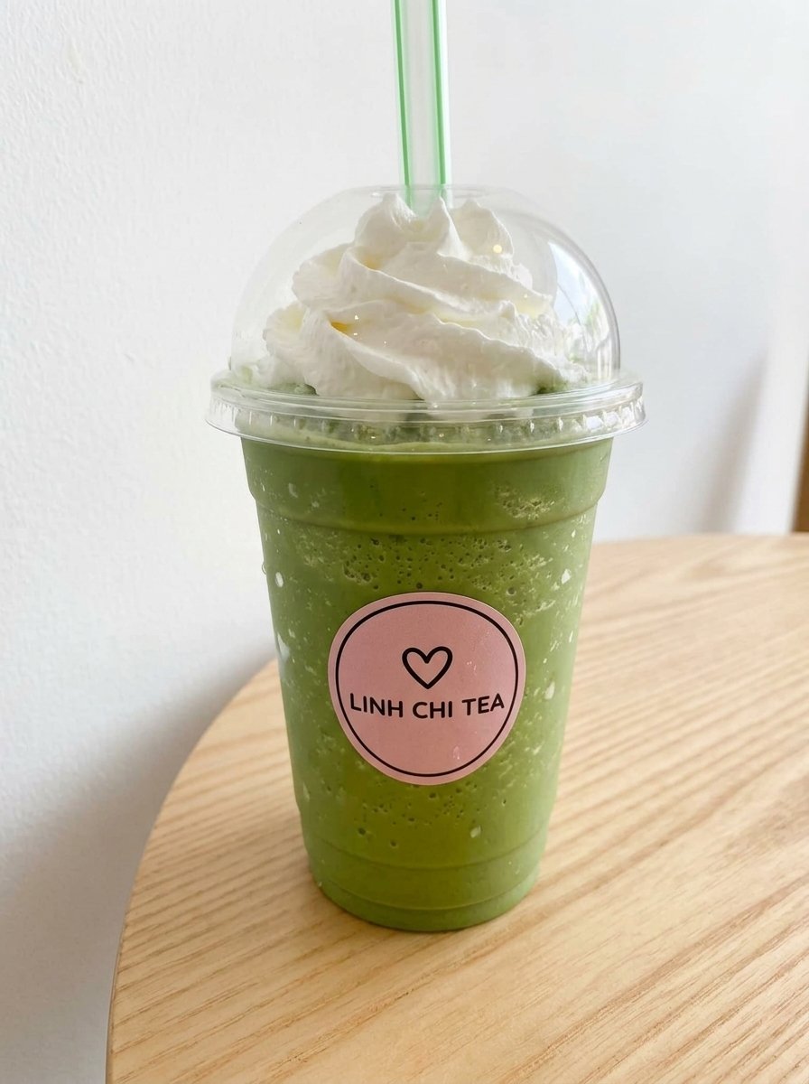 Matcha đá xay kem