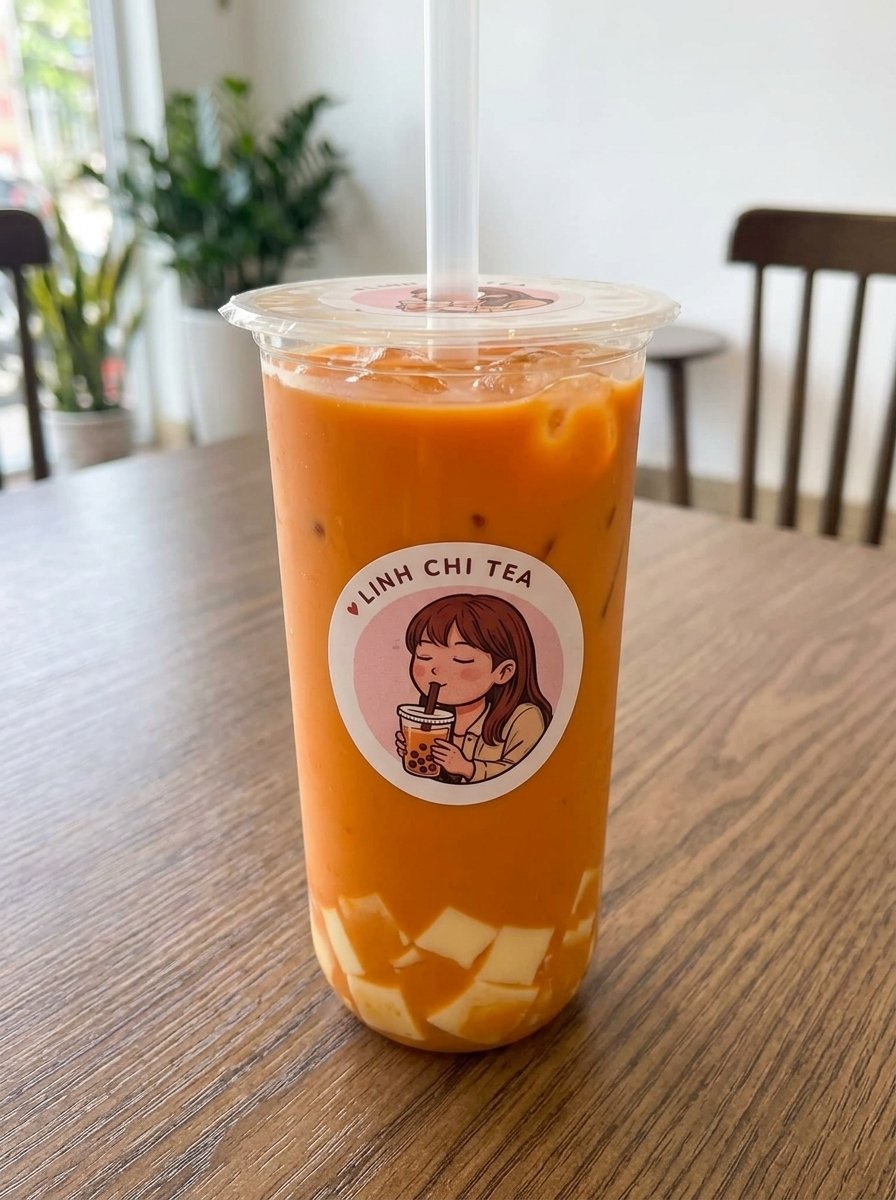 Trà sữa thái phomai dẻo